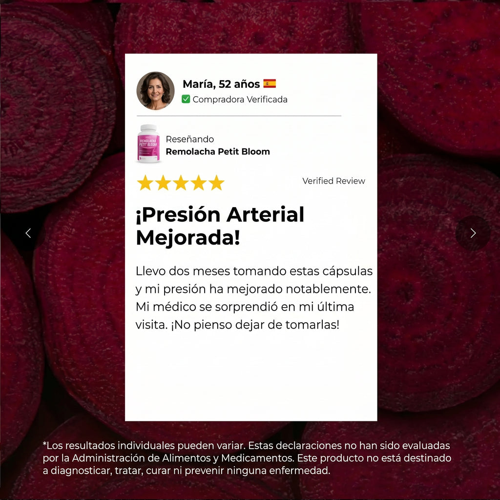 Cápsulas de Remolacha Petit Bloom para Favorecer la Circulación y la Vitalidad*